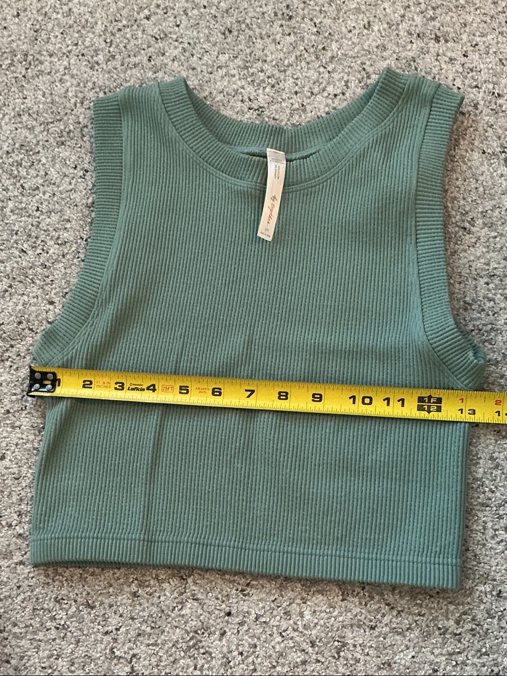 New Bundle of 3 Seamless Tank Tops ~ Pink, Light Blue Polka Dot, Green - Picture 8 of 8